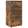 Ablageregister PISCOLT aus Räuchereiche, 37,5x35x76 cm (Holz)
