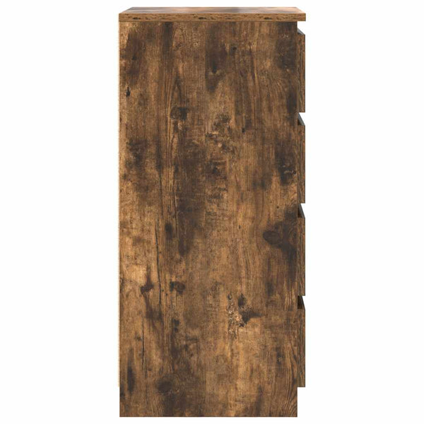 Ablageregister PISCOLT aus Räuchereiche, 37,5x35x76 cm (Holz)