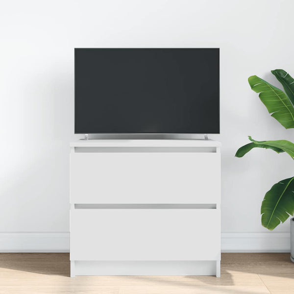 Valkoinen tv-kaappi Dung 60x35x54cm (engineered wood)