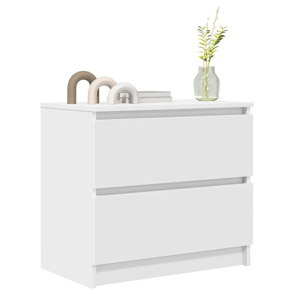 Valkoinen tv-kaappi Dung 60x35x54cm (engineered wood)