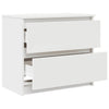 Valkoinen tv-kaappi Dung 60x35x54cm (engineered wood)