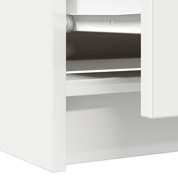 Valkoinen tv-kaappi Dung 60x35x54cm (engineered wood)