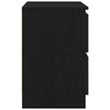 Musta tv-taso Dung 60x35x54cm (puinen)