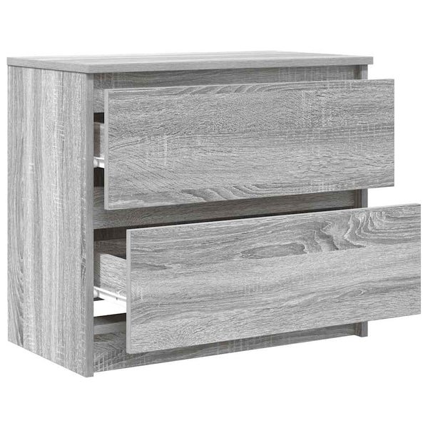 Graues TV-Möbel Dung 60x35x54cm (Holz)