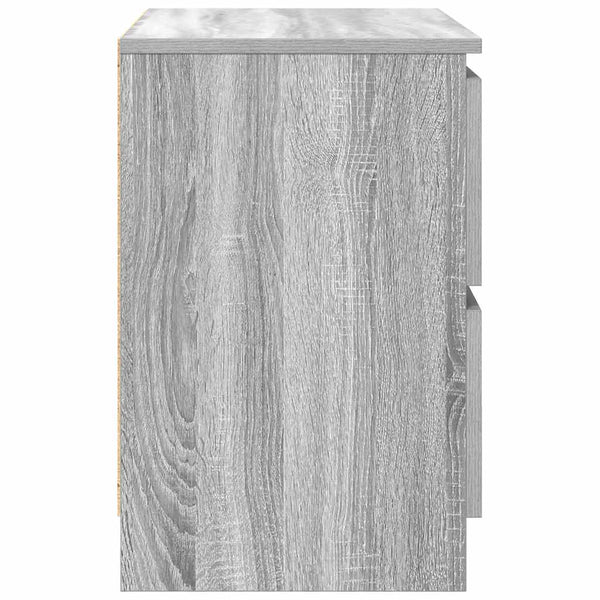 Graues TV-Möbel Dung 60x35x54cm (Holz)