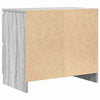 Graues TV-Möbel Dung 60x35x54cm (Holz)