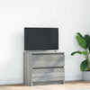 Graues TV-Möbel Dung 60x35x54cm (Holz)