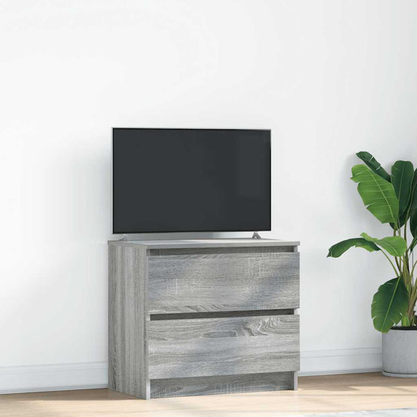 Graues TV-Möbel Dung 60x35x54cm (Holz)