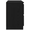 Schwarzer TV-Schrank Dung 80x35x54cm (Holz)