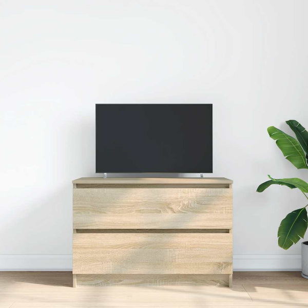 TV-Schrank Sonoma Eiche Dung 80x35x54cm (Holz)