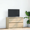 TV-Schrank Sonoma Eiche Dung 80x35x54cm (Holz)