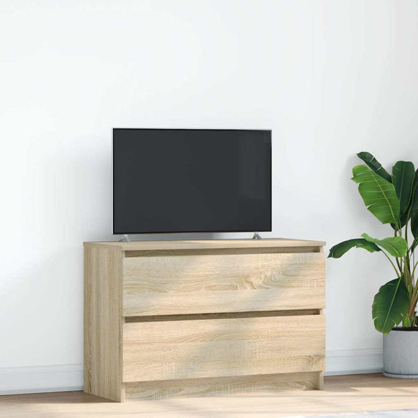 TV-Schrank Sonoma Eiche Dung 80x35x54cm (Holz)