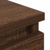 Brauner Eiche TV-Ständer Dung 80x35x54cm (Holz)