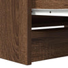 Brauner Eiche TV-Ständer Dung 80x35x54cm (Holz)