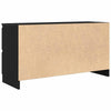 Dung TV-Möbel schwarz 100x35x54cm (Holz)