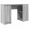 Grauer Schreibtisch Gustie 120x42x76cm (Holz)