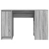 Grauer Schreibtisch Gustie 120x42x76cm (Holz)