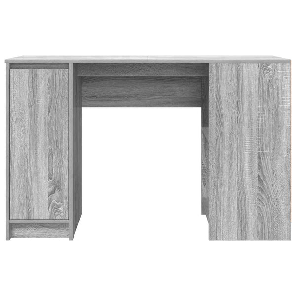 Grauer Schreibtisch Gustie 120x42x76cm (Holz)