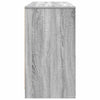 Grauer Schreibtisch Gustie 120x42x76cm (Holz)