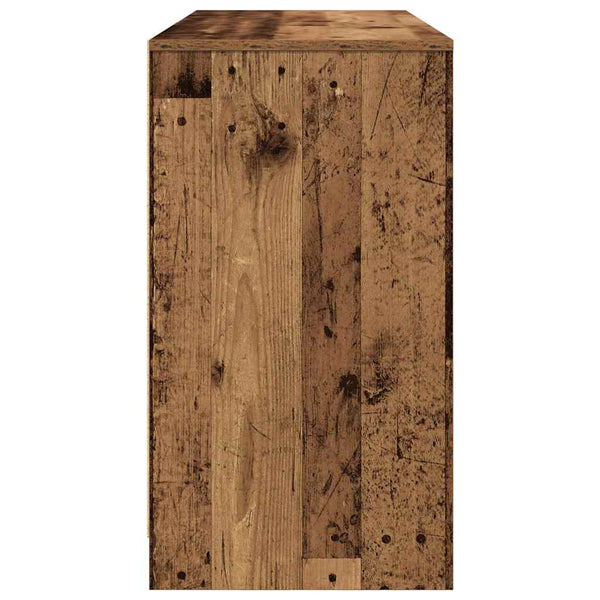 Alter Holzschreibtisch Gustie 120x42x76cm (Holz)