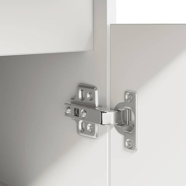Weißer Schreibtisch Tirpu 86x49x76cm (Holz)