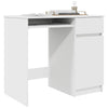Weißer Schreibtisch Tirpu 86x49x76cm (Holz)