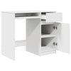 Weißer Schreibtisch Tirpu 86x49x76cm (Holz)