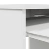 Weißer Schreibtisch Tirpu 86x49x76cm (Holz)