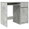 Betongrauer Schreibtisch Tirpu 86x49x76cm (Holz)