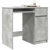 Betongrauer Schreibtisch Tirpu 86x49x76cm (Holz)