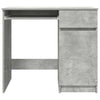 Betongrauer Schreibtisch Tirpu 86x49x76cm (Holz)
