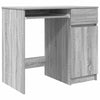 Grauer Schreibtisch Tirpu 86x49x76cm (Holz)