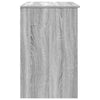 Grauer Schreibtisch Tirpu 86x49x76cm (Holz)
