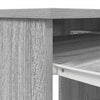 Grauer Schreibtisch Tirpu 86x49x76cm (Holz)