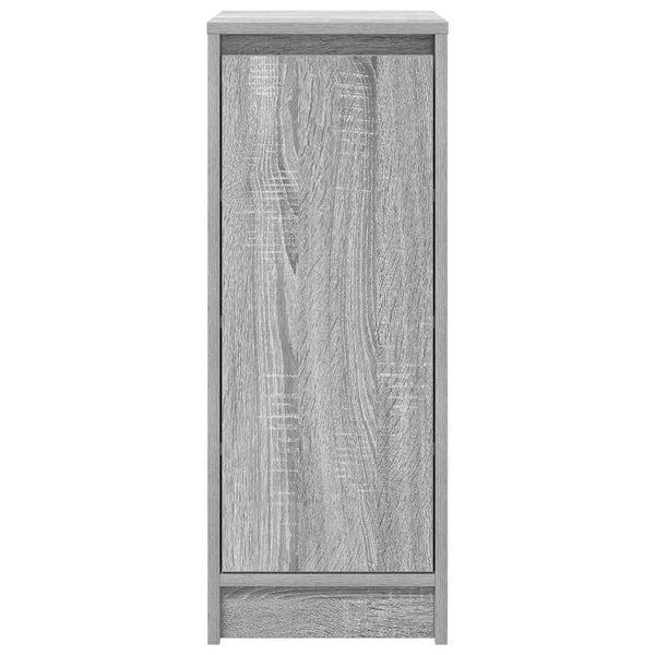 Grauer Schuhschrank Aladgeam 29,5x34x76cm (Holz)