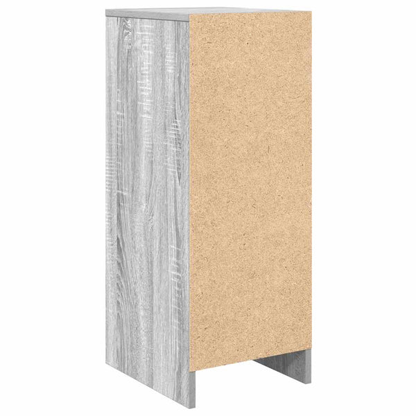 Grauer Schuhschrank Aladgeam 29,5x34x76cm (Holz)