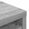 Grauer Schuhschrank Aladgeam 29,5x34x76cm (Holz)