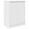 Weißer Schuhschrank Cmerata 57x34x76cm (Holz)