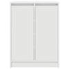 Weißer Schuhschrank Cmerata 57x34x76cm (Holz)