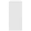 Weißer Schuhschrank Cmerata 57x34x76cm (Holz)