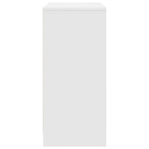 Weißer Schuhschrank Cmerata 57x34x76cm (Holz)