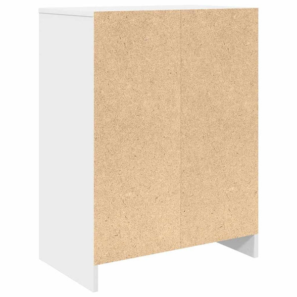 Weißer Schuhschrank Cmerata 57x34x76cm (Holz)