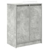 Schuhschrank, zementgrau, Cmerata, 57x34x76cm (Holz)