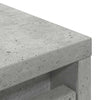 Schuhschrank, zementgrau, Cmerata, 57x34x76cm (Holz)