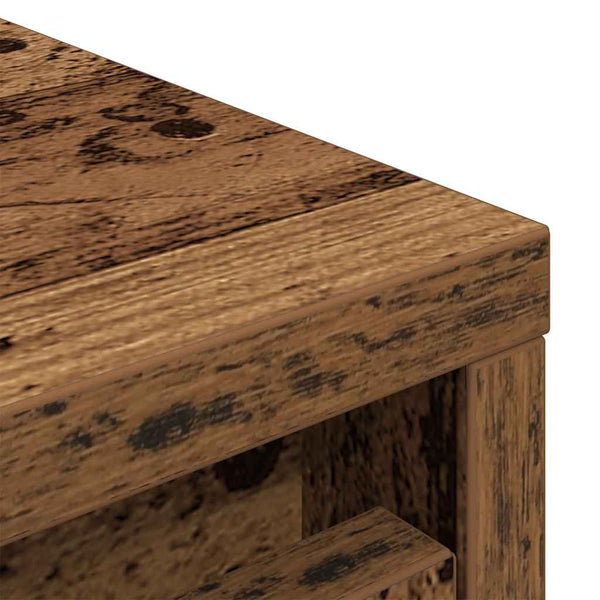 Alter Schuhschrank aus Holz Cmerata 57x34x76cm (Spanplatte)