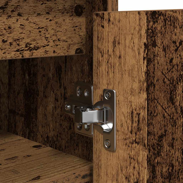 Alter Schuhschrank aus Holz Cmerata 57x34x76cm (Spanplatte)