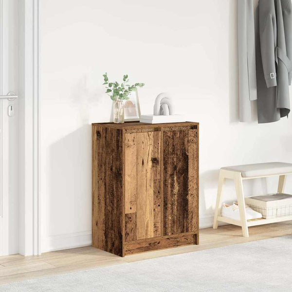 Alter Schuhschrank aus Holz Cmerata 57x34x76cm (Spanplatte)