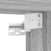 Spiegelgrauer Badezimmer-Wandschrank Monori 50x21x60cm (Sonoma)