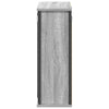 Spiegelgrauer Badezimmer-Wandschrank Monori 50x21x60cm (Sonoma)