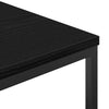 Waschtischunterschrank aus schwarzer Eiche mit Regal Patrauta 36x35x95cm